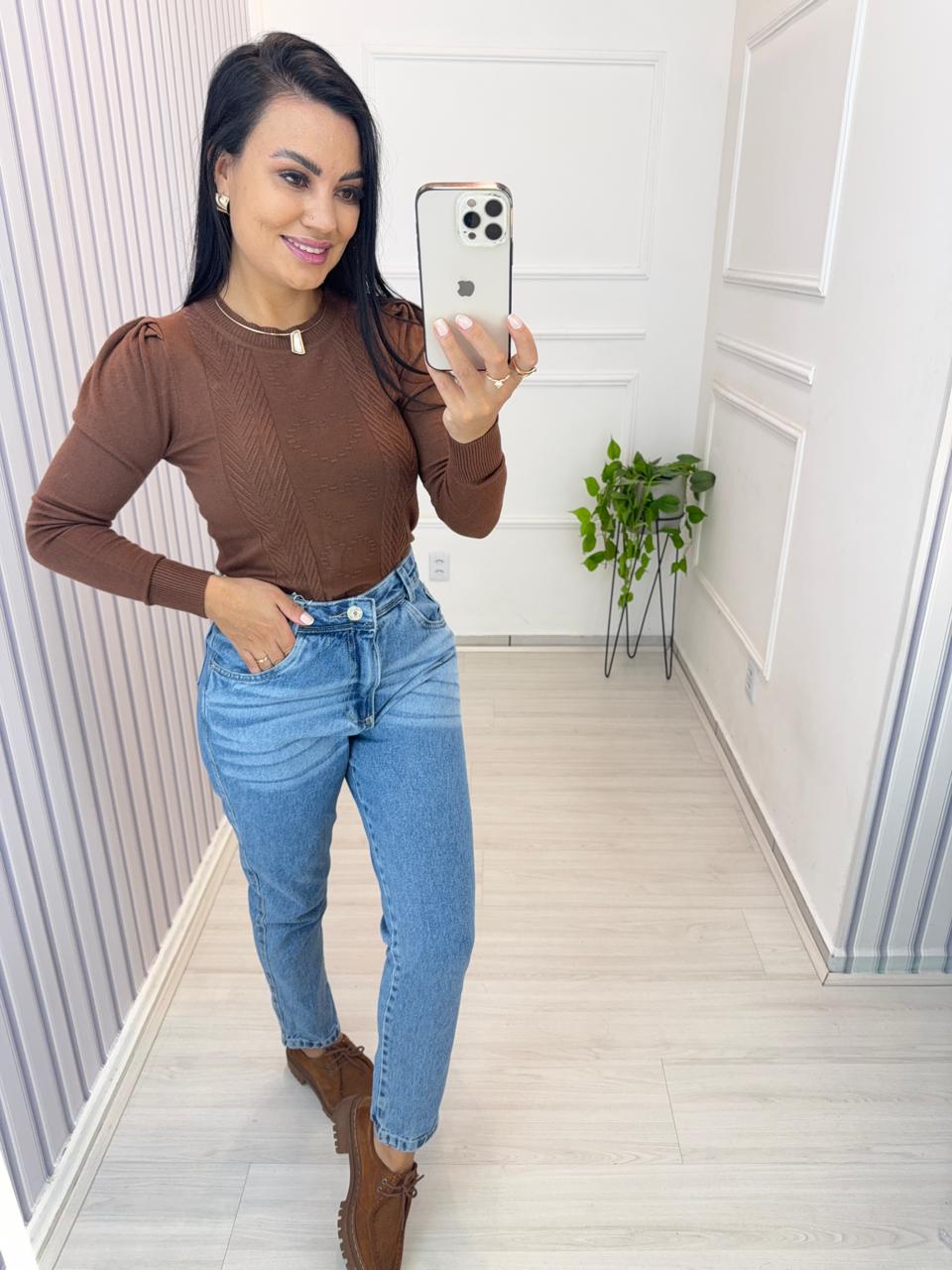 CALÇA MOM GEORGIA