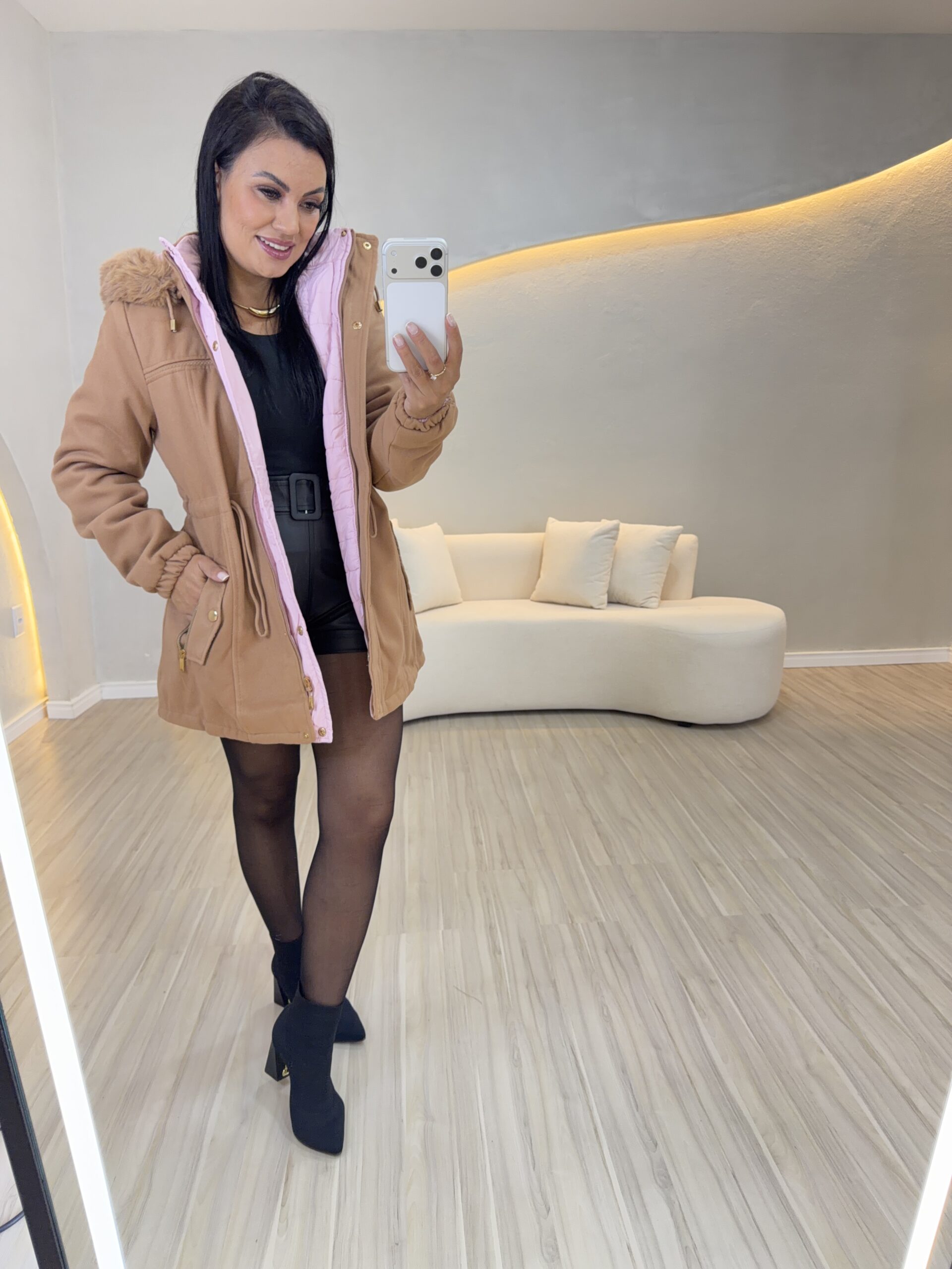 PARKA FEM LANA