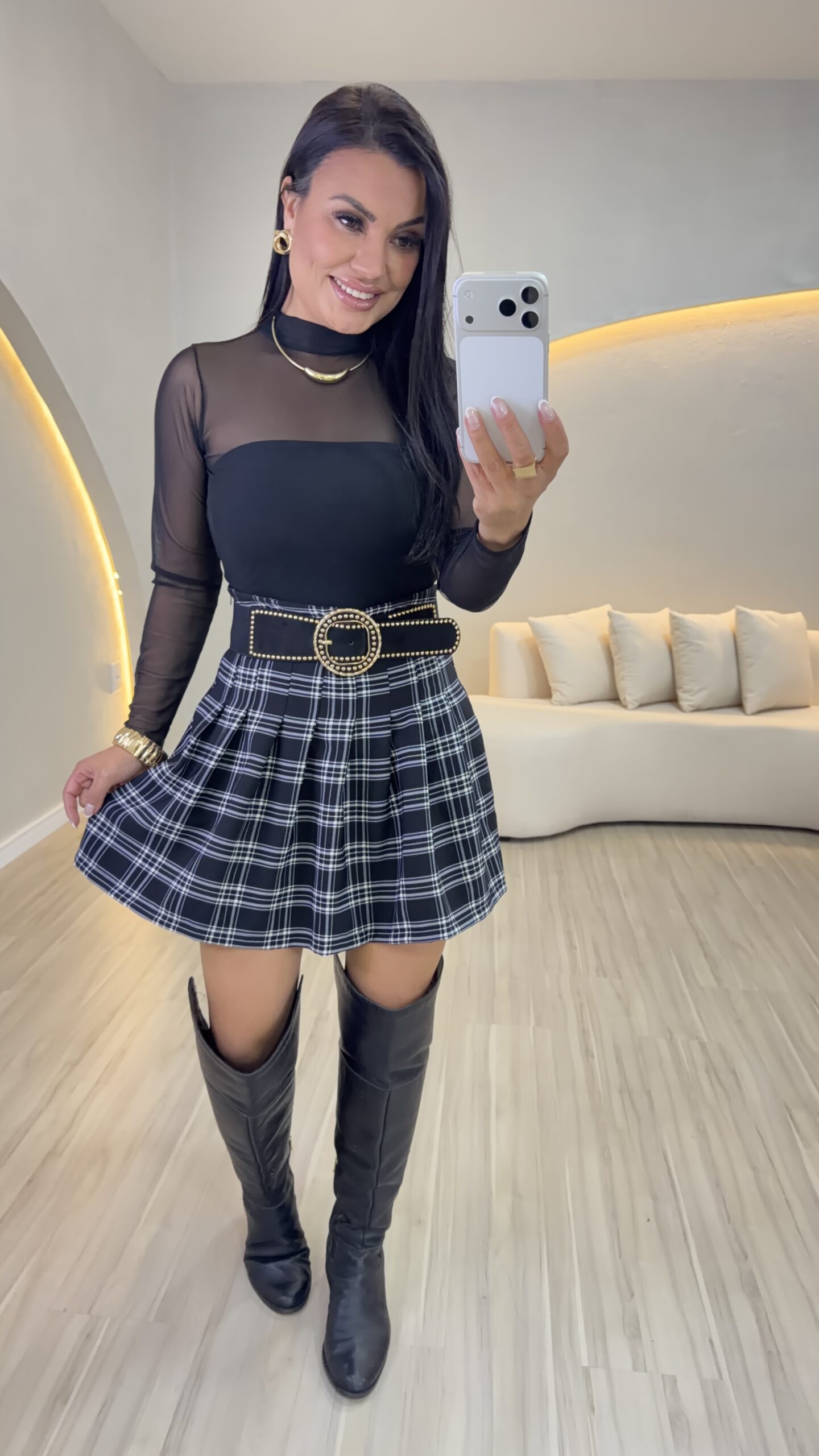 SAIA PLISSADA LUNA