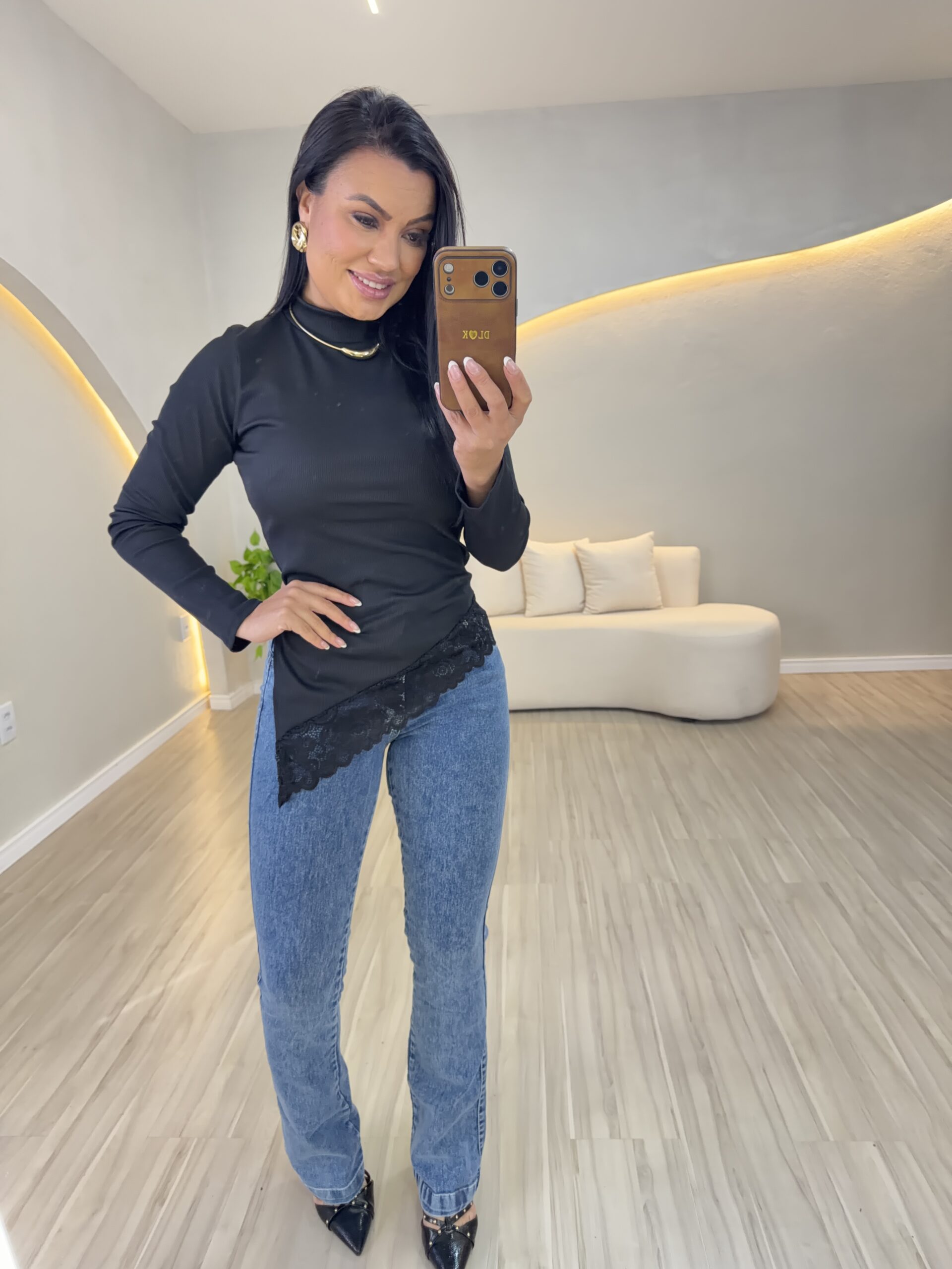 BLUSA ASSIMETRICA